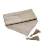 Runner Jacquard Ginkgo Beige