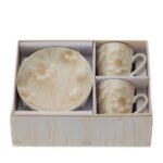 set 2 tazzine crema canvas hervit