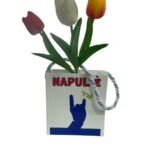 vaso bag con tulipani Napul'è