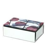 portagioie specchiato alkekengi violetto