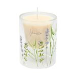 candela vetro erbe aromatiche