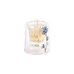 candela vetro ''non ti scordar di me''