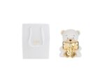 ORSETTO PORCELLANA LED 8x7xh.9,5CM BIANCO C/SHOPPER - immagine 3