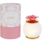 LAMPADA LED FIORE ROSA CORAL d.9,5xh.11CM C/ASTUCCIO
