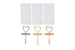 APRIBOTTIGLIE LOVE METALLO 3 ASS.12x6CM C/ASTUCCIO