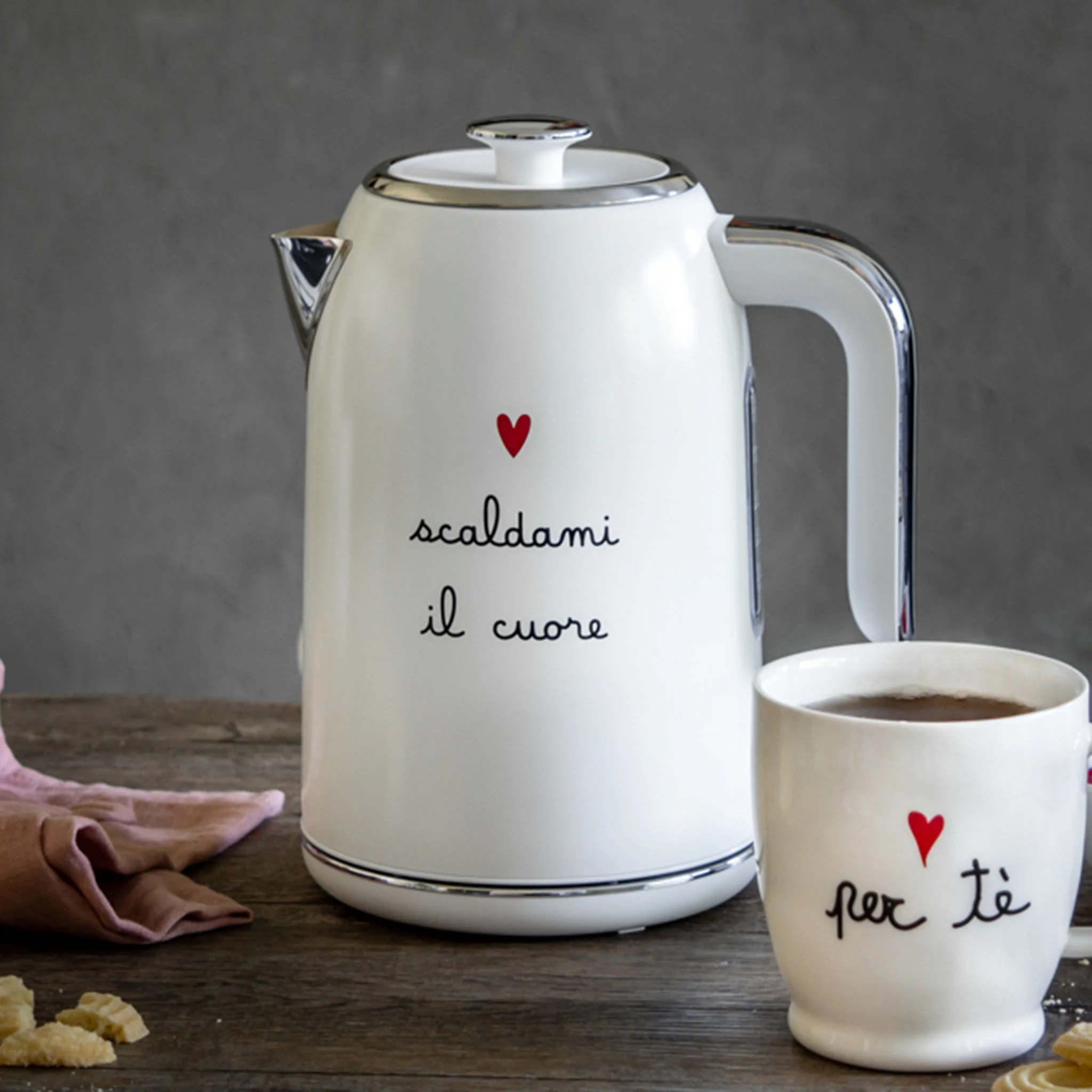 bollitore elettrico ''scaldami il cuore'' - immagine 1