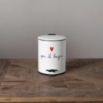 pattumiera white ''per il bagno'' - immagine 2