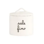 barattolo in gres ''sale fino''