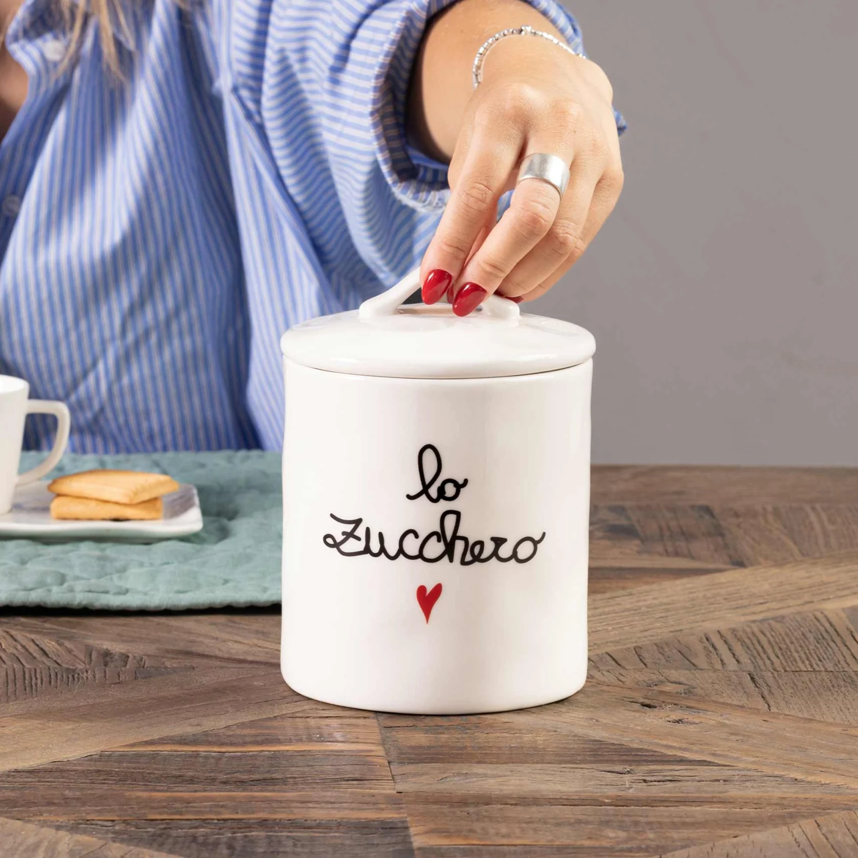 barattolo ermetico ''lo zucchero'' - immagine 2