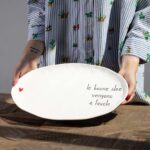 Piatto ovale Le buone idee vengono a tavola - immagine 2