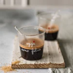 set 4 tazzine caffè ''oggi sono felice'' - immagine 2