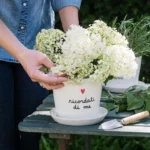 vaso portafiori e piante ''ricordati di me'' - immagine 2