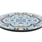 BILANCIA TONDA MAIOLICA BLU